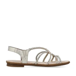 Rieker Women'S Strappy Sandals Light Beige