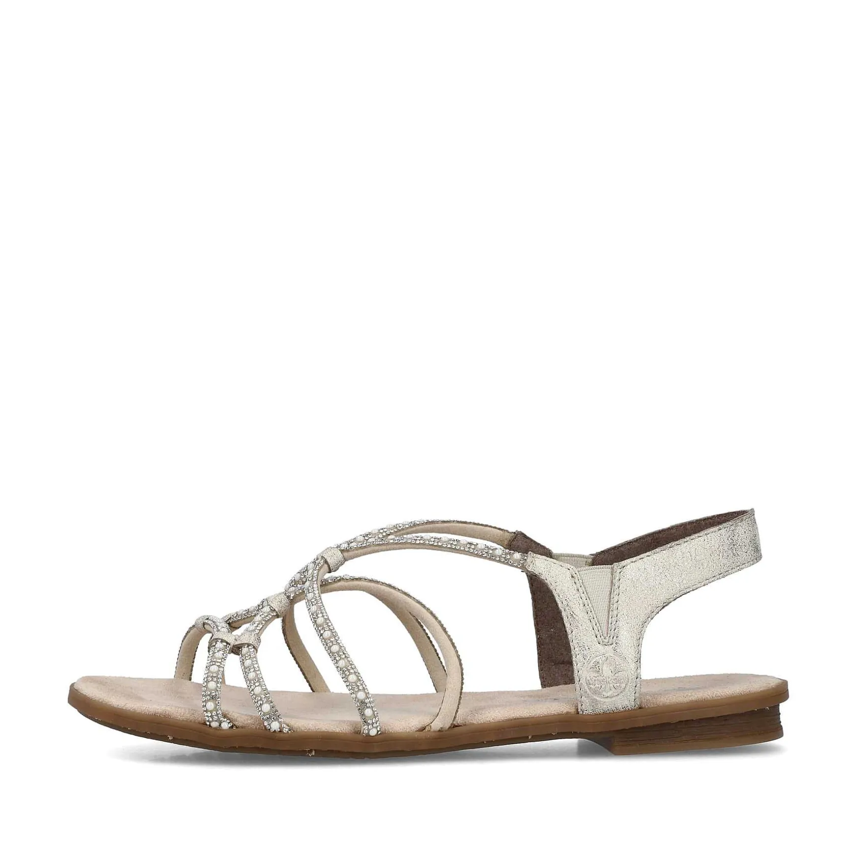 Rieker Women'S Strappy Sandals Light Beige