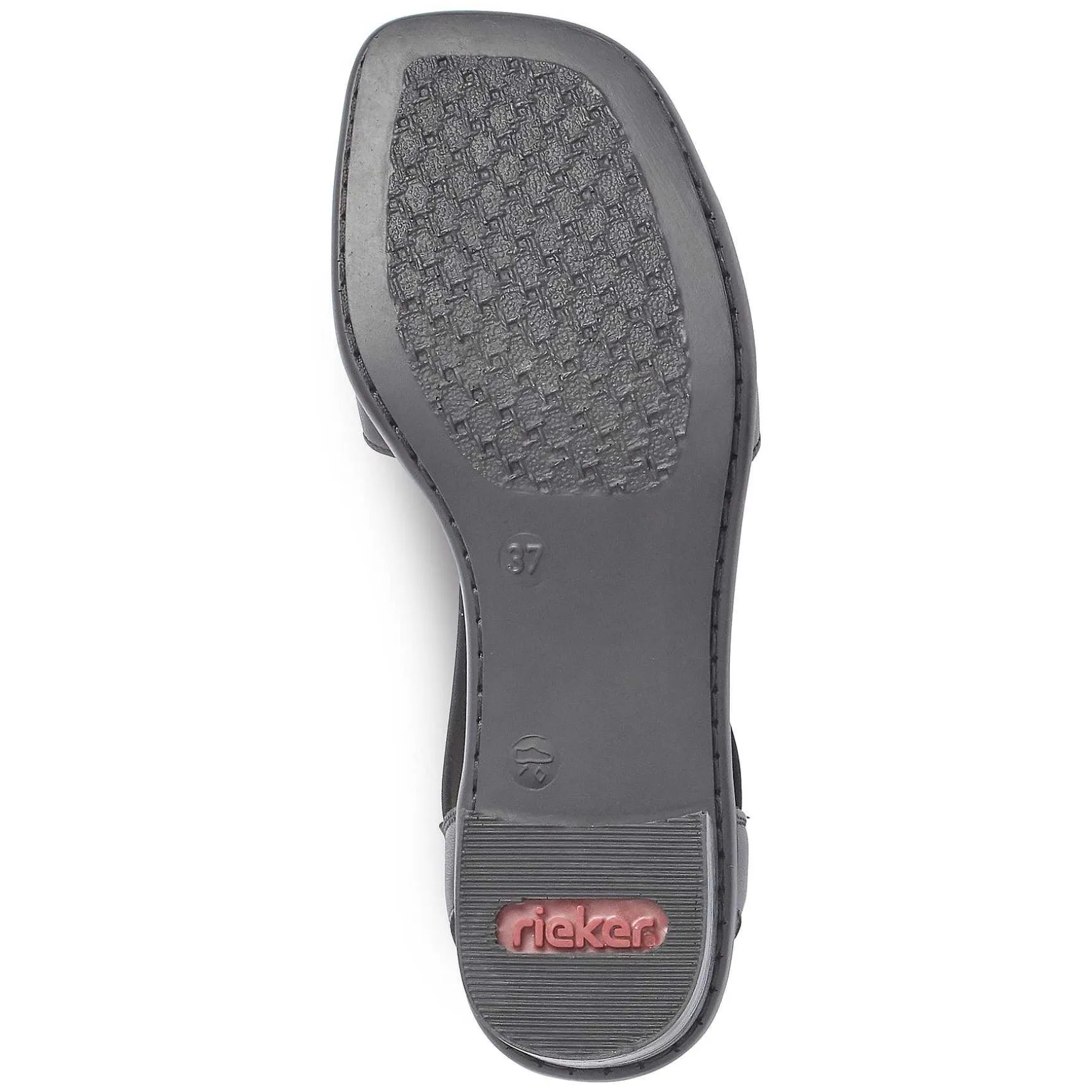 Rieker Women'S Strappy Sandals Night Black