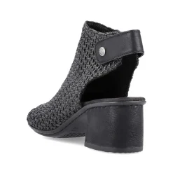 Rieker Women'S Strappy Sandals Jet Black