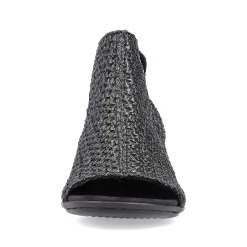 Rieker Women'S Strappy Sandals Jet Black