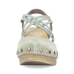 Rieker Women'S Strappy Sandals Mint Green
