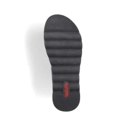 Rieker Women'S Strappy Sandals Steel Blue