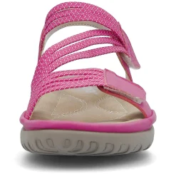 Rieker Women'S Strappy Sandals Pink