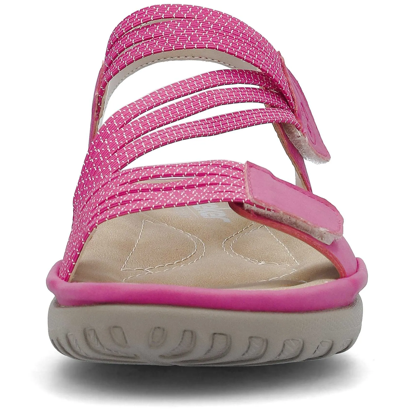 Rieker Women'S Strappy Sandals Pink