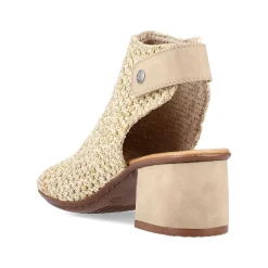 Rieker Women'S Strappy Sandals Sand Beige