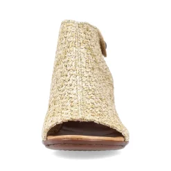 Rieker Women'S Strappy Sandals Sand Beige