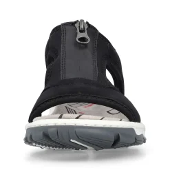 Rieker Women'S Trekking Sandals Jet Black