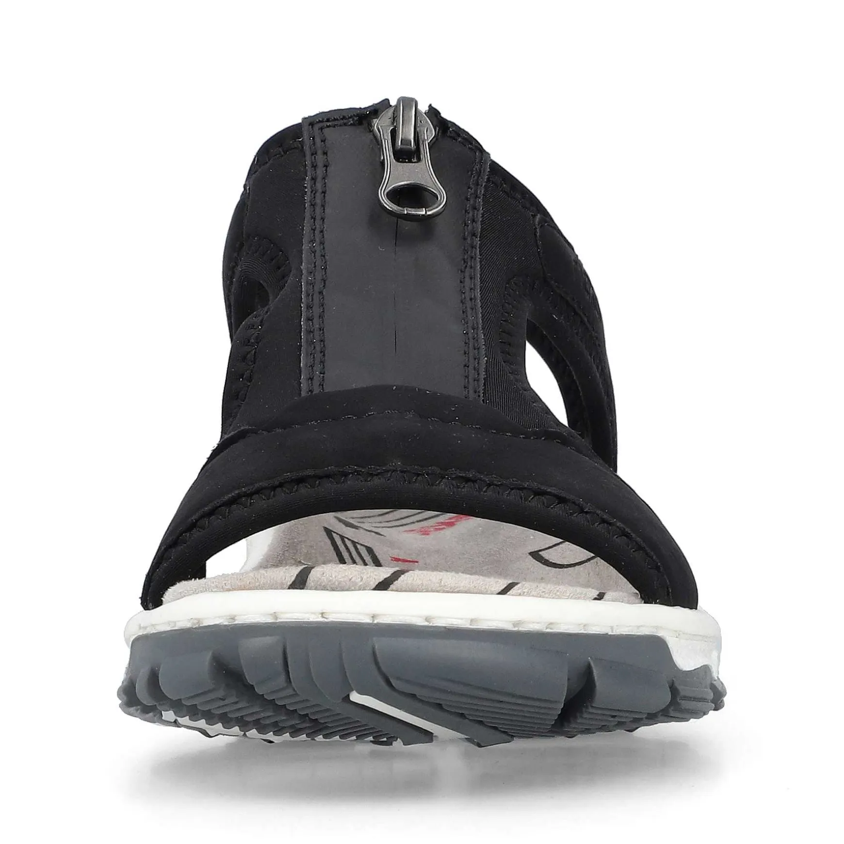 Rieker Women'S Trekking Sandals Jet Black