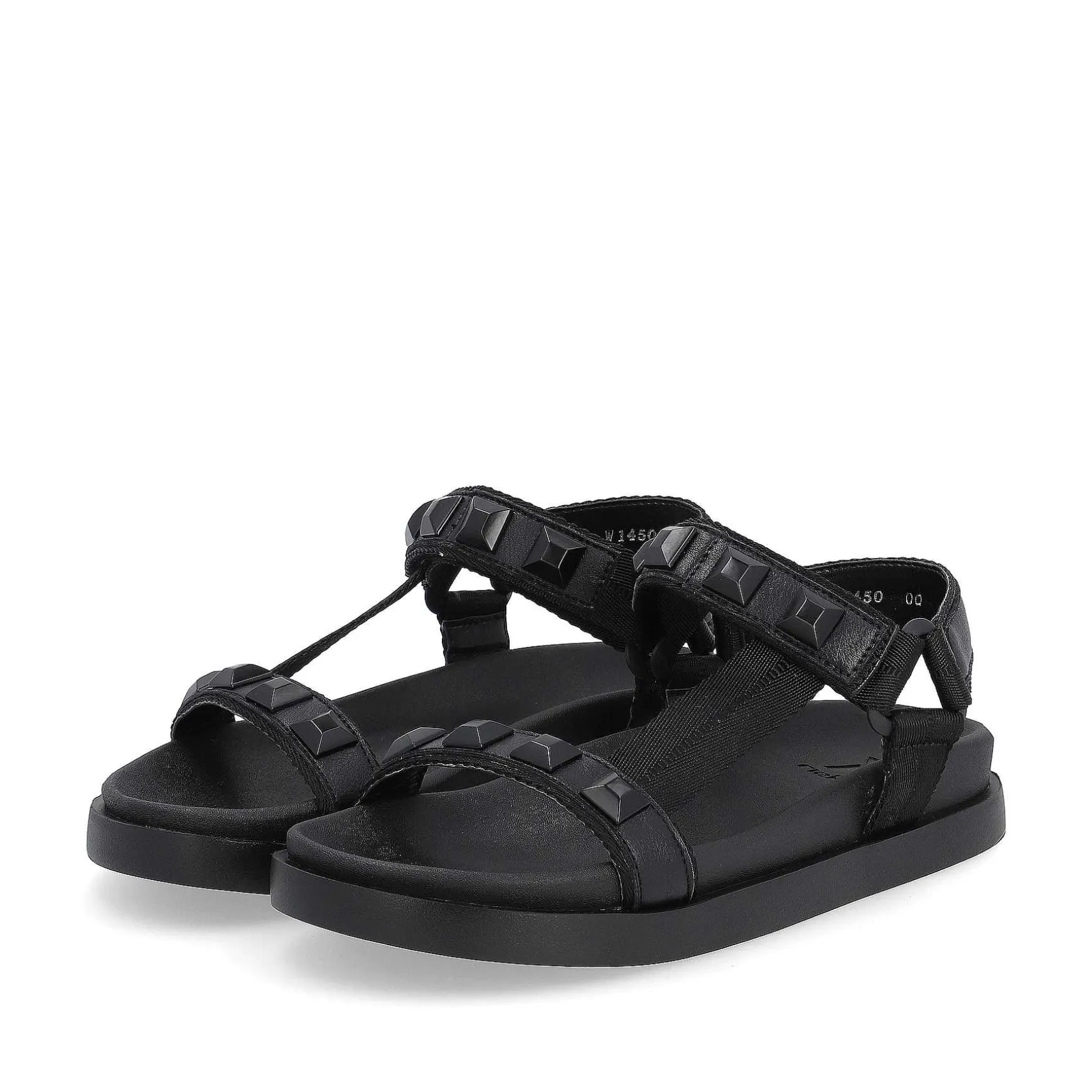 Rieker Women'S Trekking Sandals Deep Black