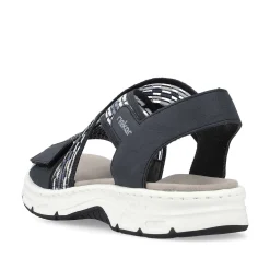 Rieker Women'S Trekking Sandals Steel Blue
