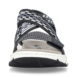 Rieker Women'S Trekking Sandals Steel Blue