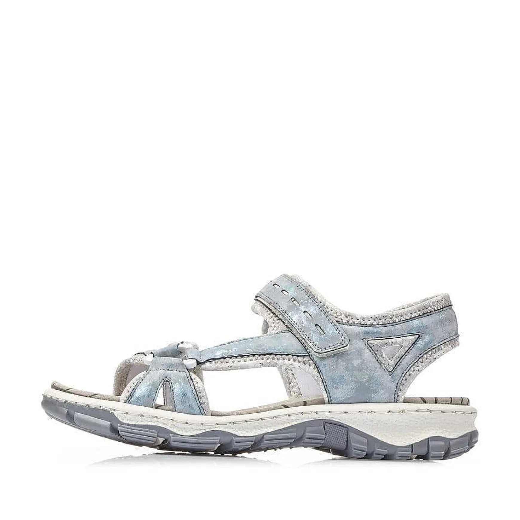 Rieker Women'S Trekking Sandals Sky Blue