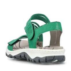 Rieker Women'S Trekking Sandals Grass Green