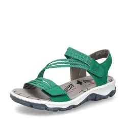 Rieker Women'S Trekking Sandals Grass Green