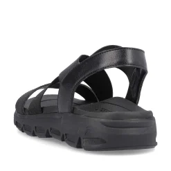 Rieker Women'S Trekking Sandals Deep Black