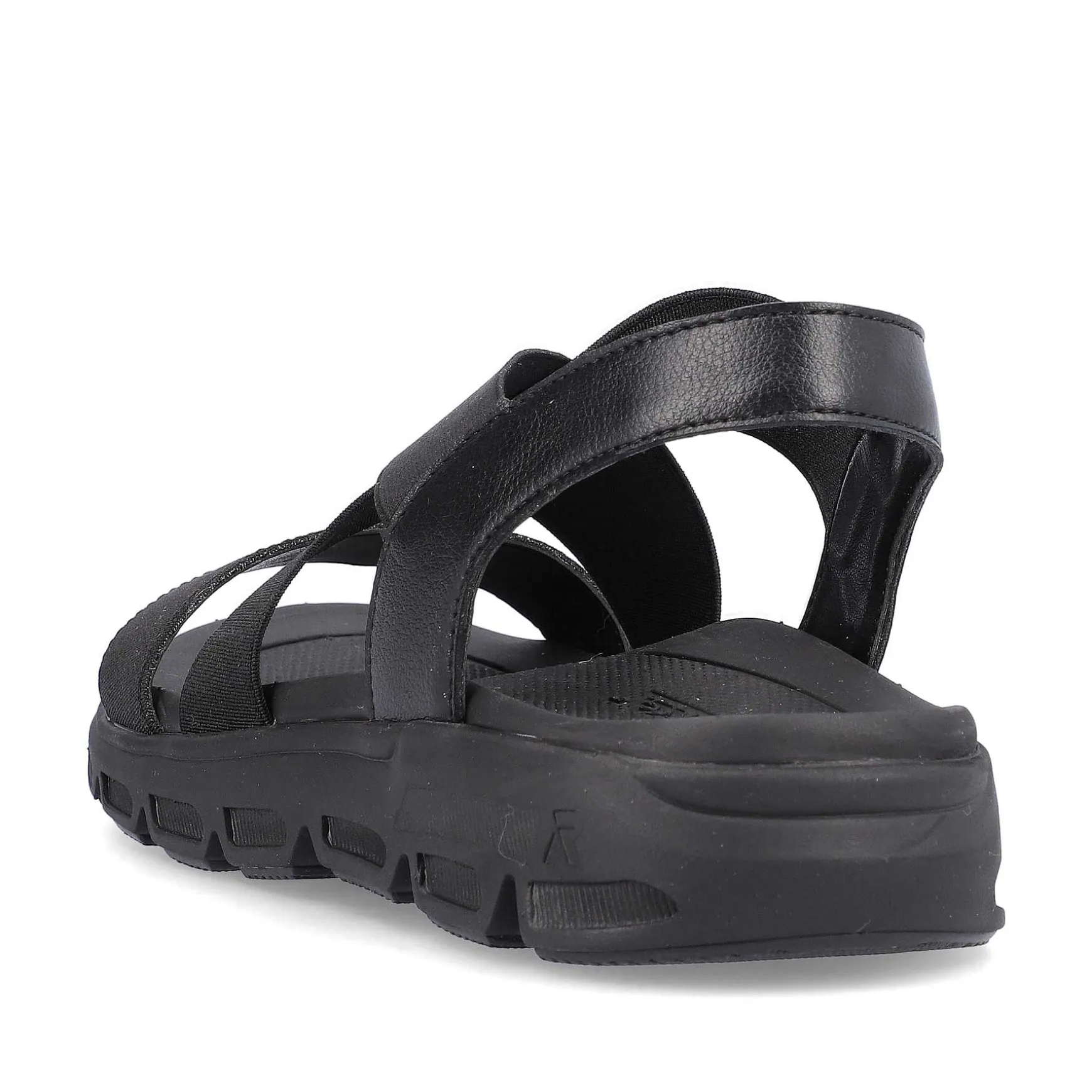 Rieker Women'S Trekking Sandals Deep Black