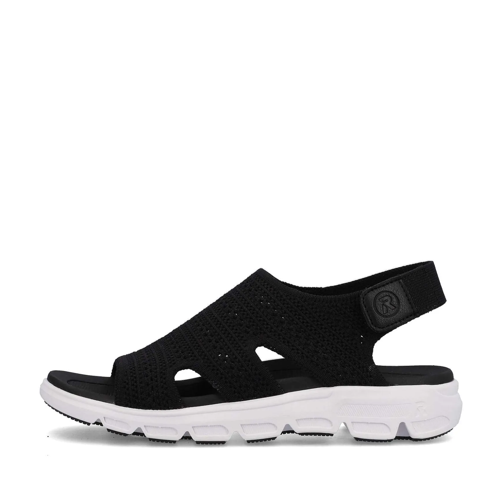 Rieker Women'S Trekking Sandals Deep Black