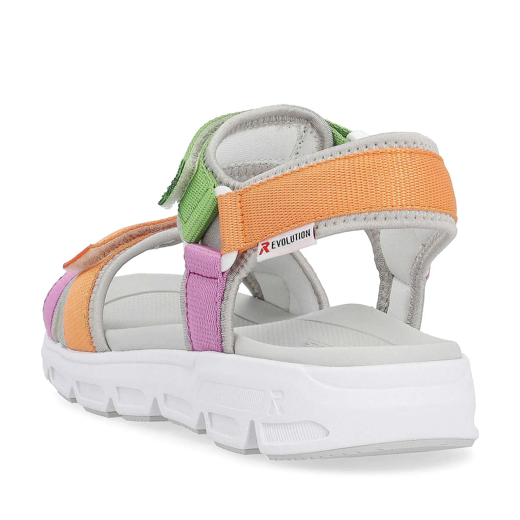 Rieker Women'S Trekking Sandals Multicolored