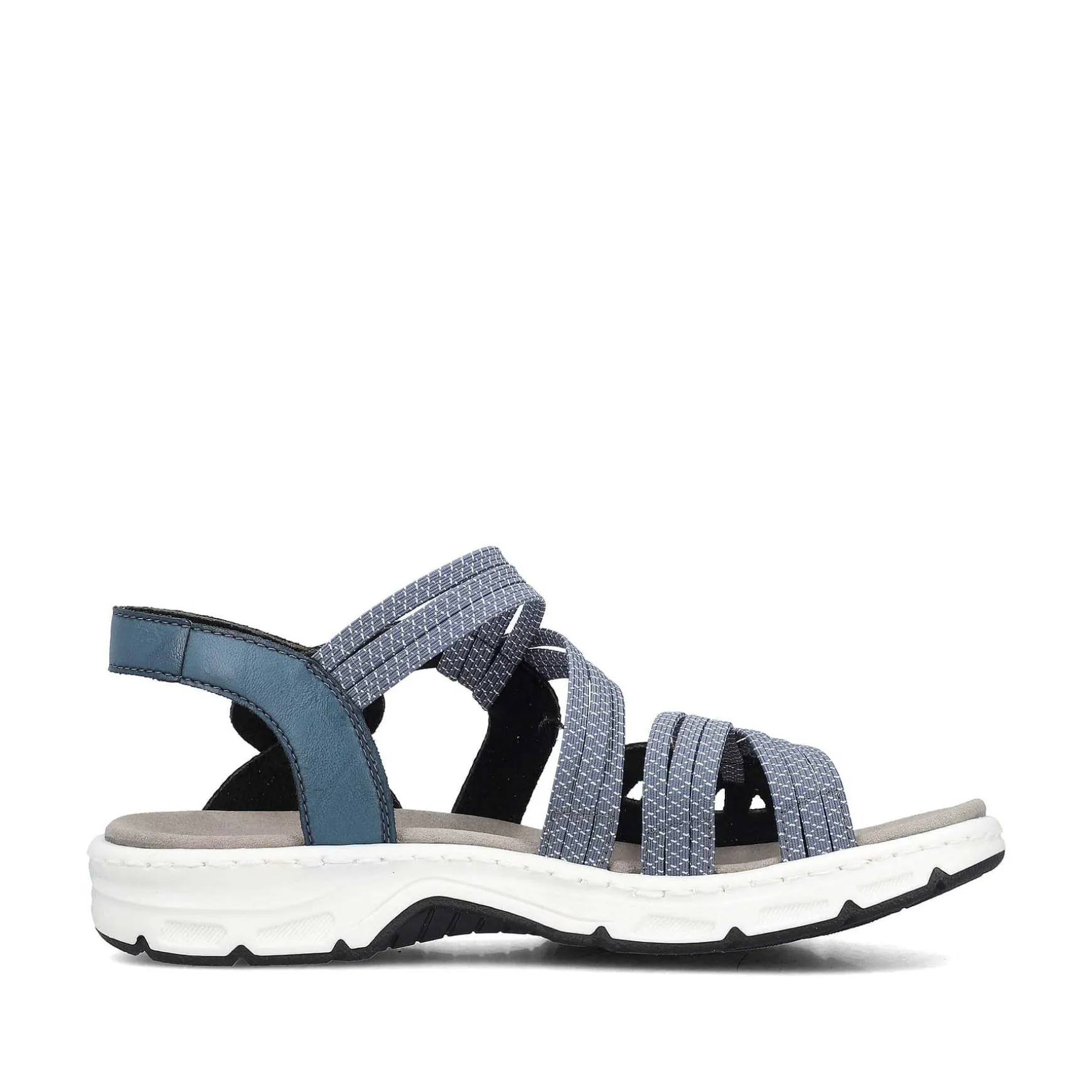 Rieker Women'S Trekking Sandals Slate Blue