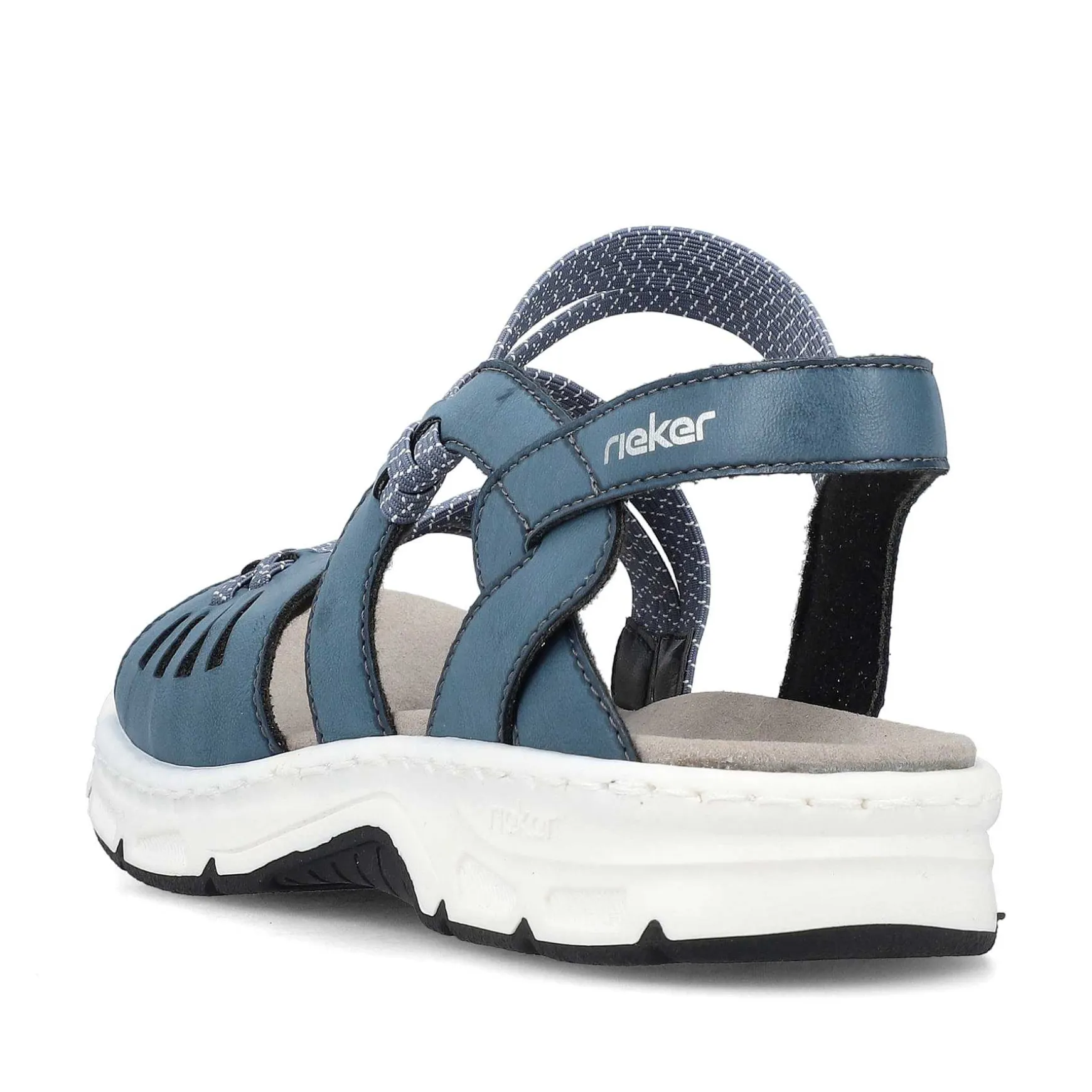 Rieker Women'S Trekking Sandals Slate Blue