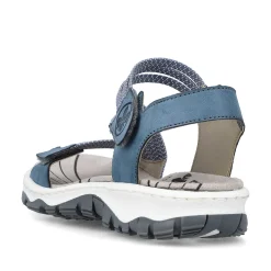 Rieker Women'S Trekking Sandals California Blue