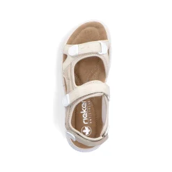 Rieker Women'S Trekking Sandals Light Beige