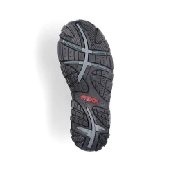 Rieker Women'S Trekking Sandals Graphite Black