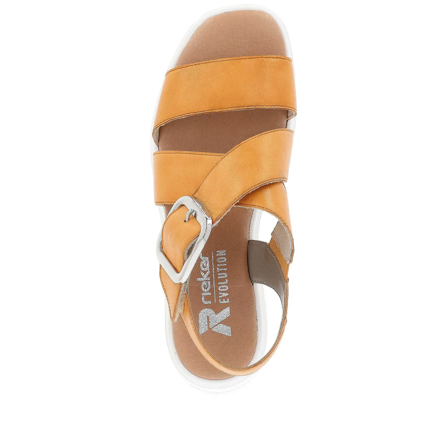 Rieker Women'S Wedge Sandals Saffron