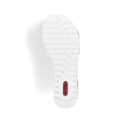 Rieker Women'S Wedge Sandals Brown-Beige