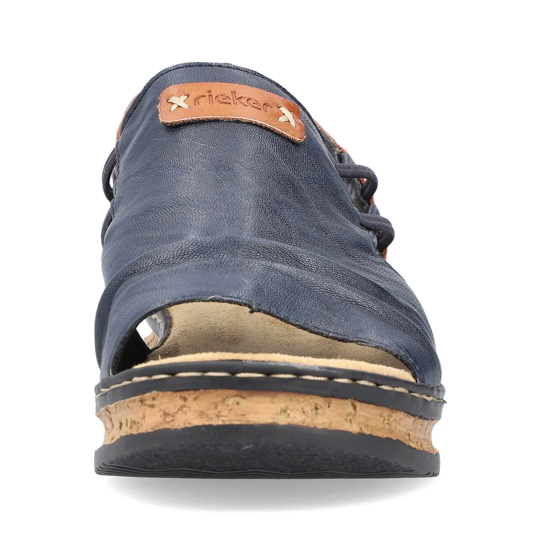 Rieker Women'S Wedge Sandals Pacific Blue
